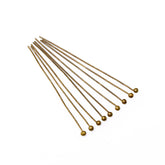Brass Ball Needle Fitting Beading Material